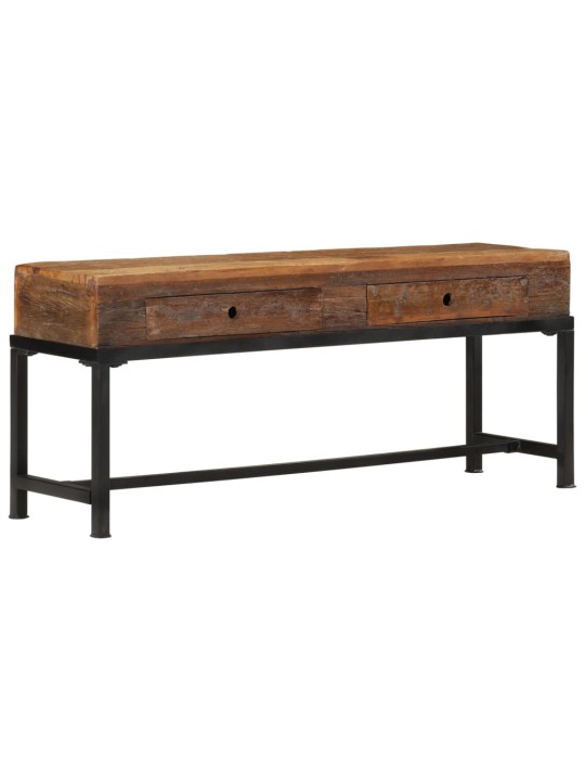 Tv skříňka 110 x 30 x 46 cm masivní recyklované dřevo