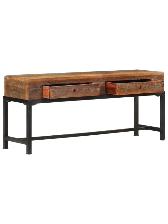 Tv skříňka 110 x 30 x 46 cm masivní recyklované dřevo