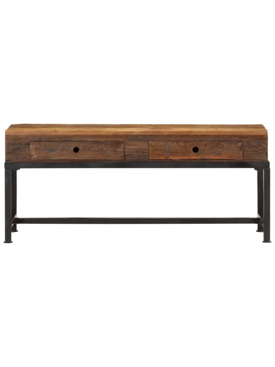 Tv skříňka 110 x 30 x 46 cm masivní recyklované dřevo