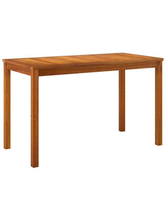 Zahradní stůl 110 x 55 x 67 cm masivní akáciové dřevo
