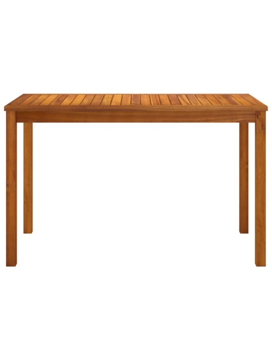 Zahradní stůl 110 x 55 x 67 cm masivní akáciové dřevo