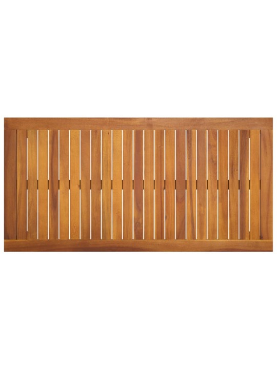Zahradní stůl 110 x 55 x 67 cm masivní akáciové dřevo