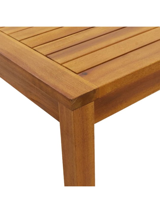 Zahradní stůl 110 x 55 x 67 cm masivní akáciové dřevo