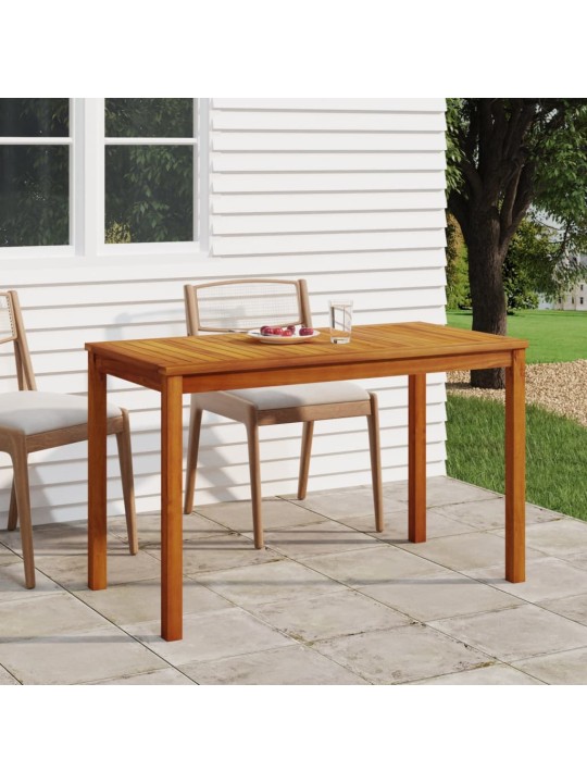Zahradní stůl 110 x 55 x 67 cm masivní akáciové dřevo