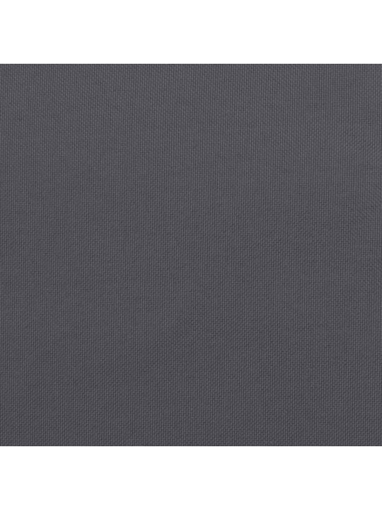 Polštáře na pohovku 4 ks antracitové 40 x 40 cm textil