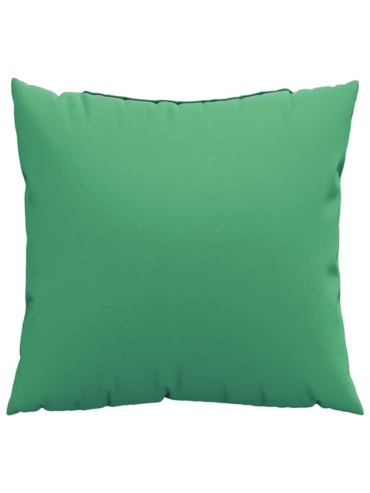 Polštáře na pohovku 4 ks zelené 40 x 40 cm textil