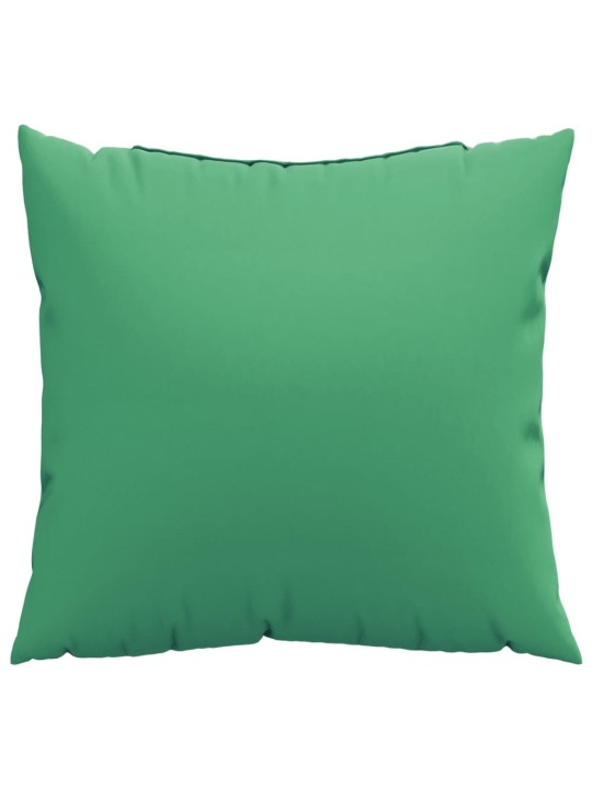 Polštáře na pohovku 4 ks zelená 50 x 50 cm textil