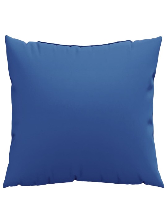 Polštáře na pohovku 4 ks královsky modré 50 x 50 cm textil