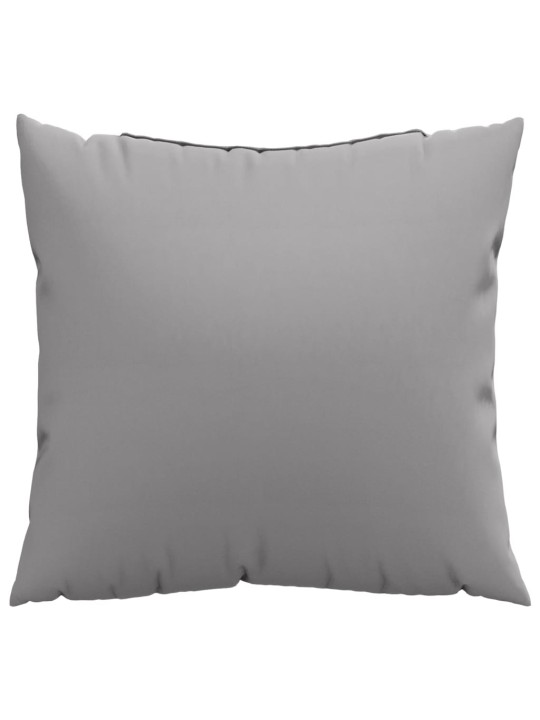Polštáře na pohovku 4 ks šedé 60 x 60 cm textil