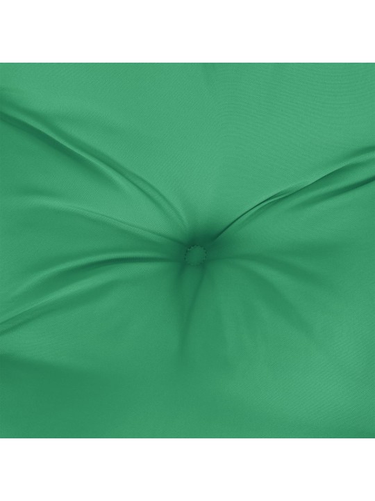 Poduška na palety zelená 70 x 70 x 12 cm textil