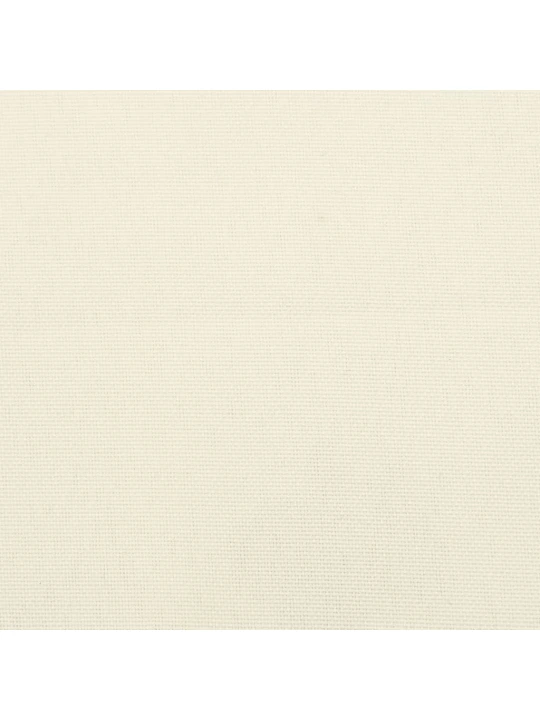 Poduška na palety krémová 80 x 80 x 12 cm textil