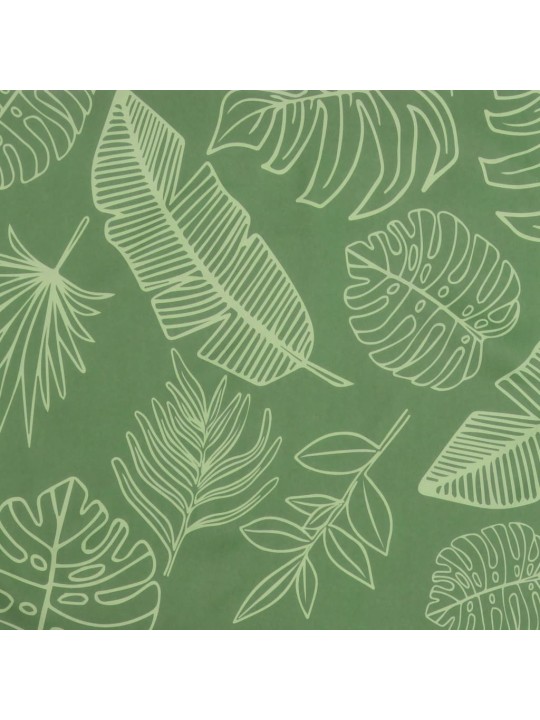 Poduška na palety vzor listů 80 x 80 x 12 cm textil