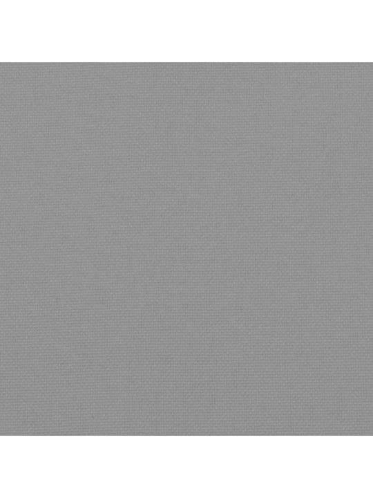 Poduška na palety šedá 120 x 80 x 12 cm textil