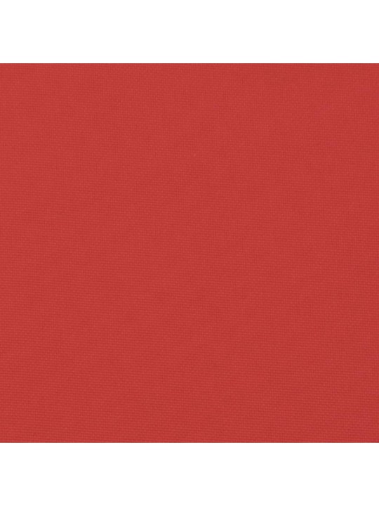 Poduška na palety červená 120 x 80 x 12 cm textil