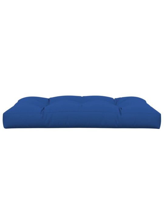 Poduška na palety královsky modrá 120 x 80 x 12 cm textil