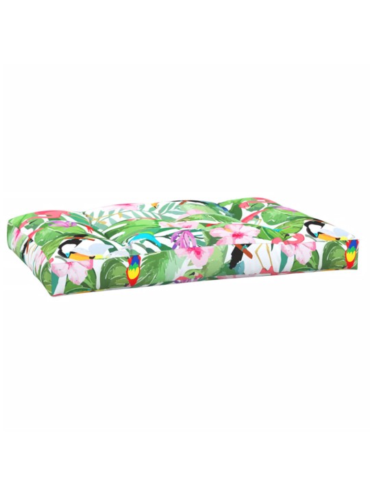 Poduška na palety vícebarevná 120 x 80 x 12 cm textil