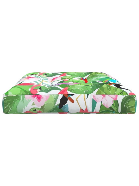 Poduška na palety vícebarevná 120 x 80 x 12 cm textil