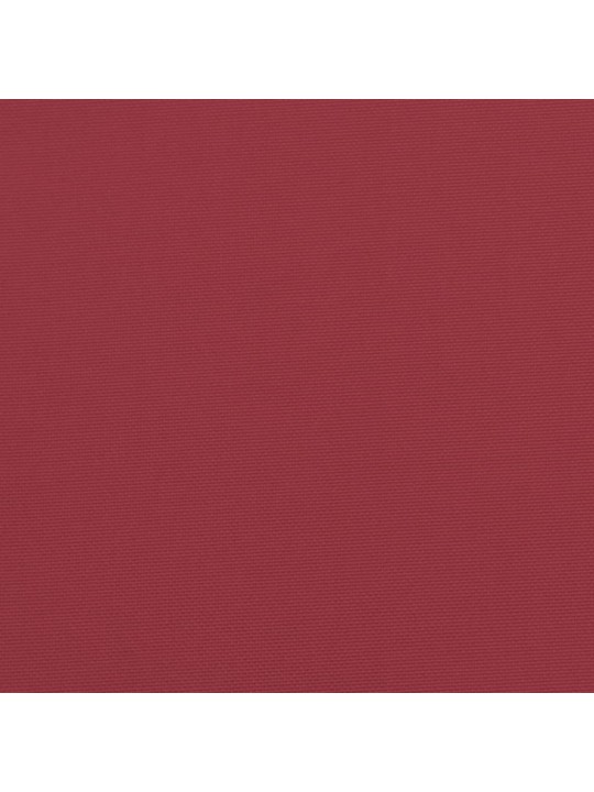 Poduška na palety vínová 50 x 40 x 12 cm textil