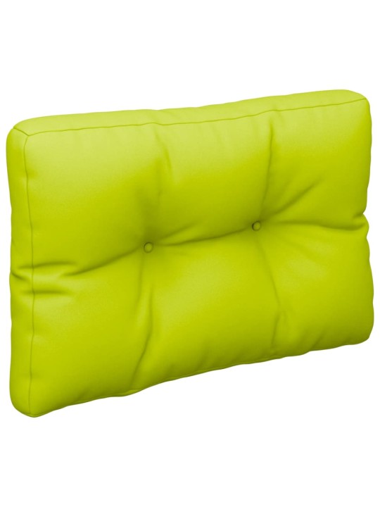 Poduška na palety jasně zelená 50 x 40 x 12 cm textil
