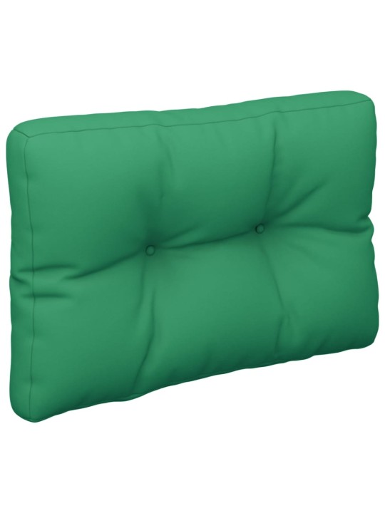 Poduška na palety zelená 60 x 40 x 12 cm textil