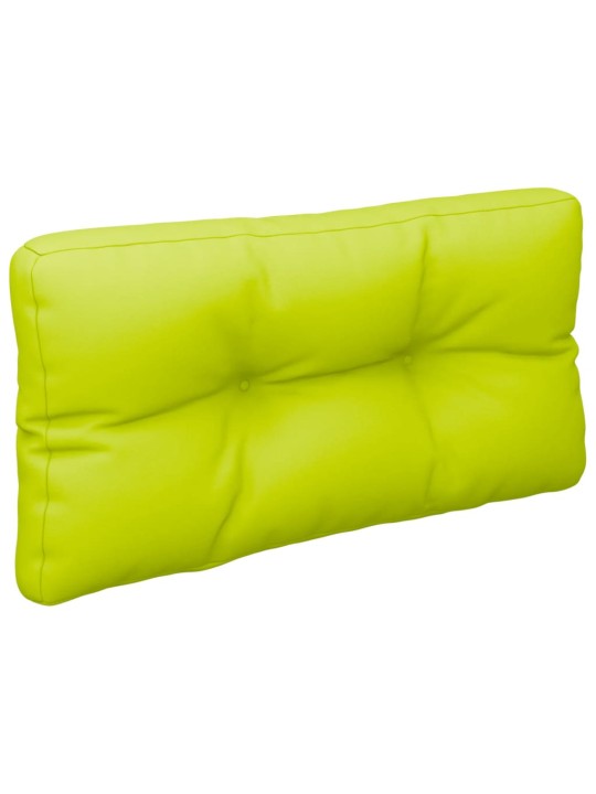 Poduška na palety jasně zelená 70 x 40 x 12 cm textil