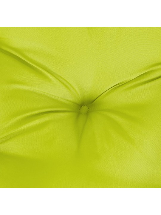 Poduška na palety jasně zelená 70 x 40 x 12 cm textil