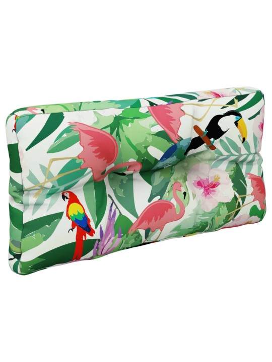 Poduška na palety vícebarevná 70 x 40 x 12 cm textil