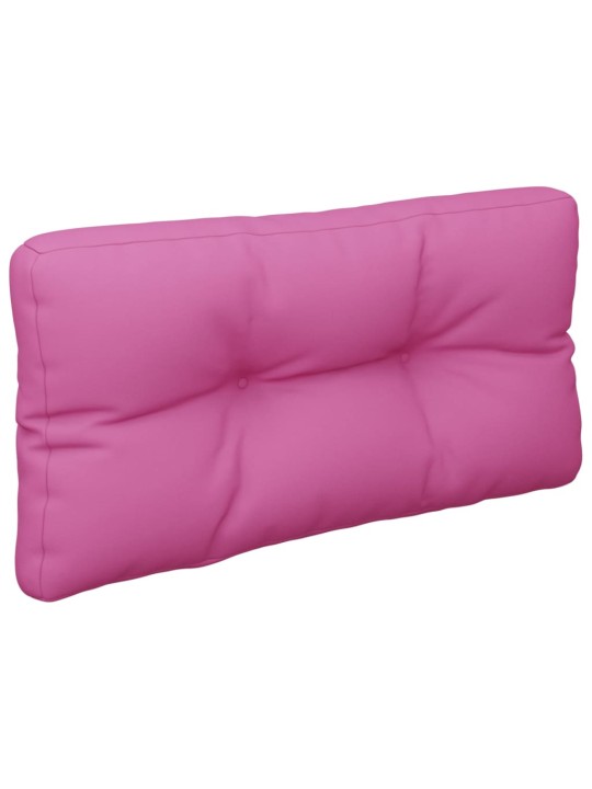 Poduška na palety růžová 70 x 40 x 12 cm textil