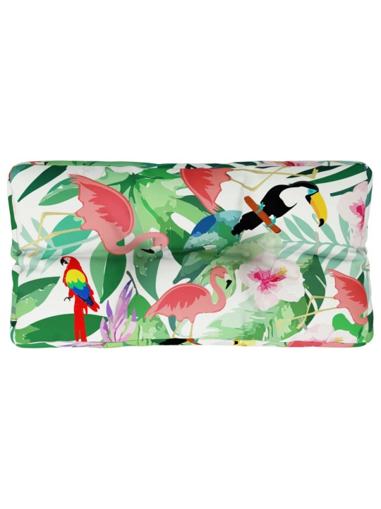 Poduška na palety vícebarevná 80 x 40 x 12 cm textil