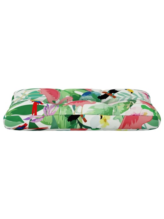 Poduška na palety vícebarevná 80 x 40 x 12 cm textil