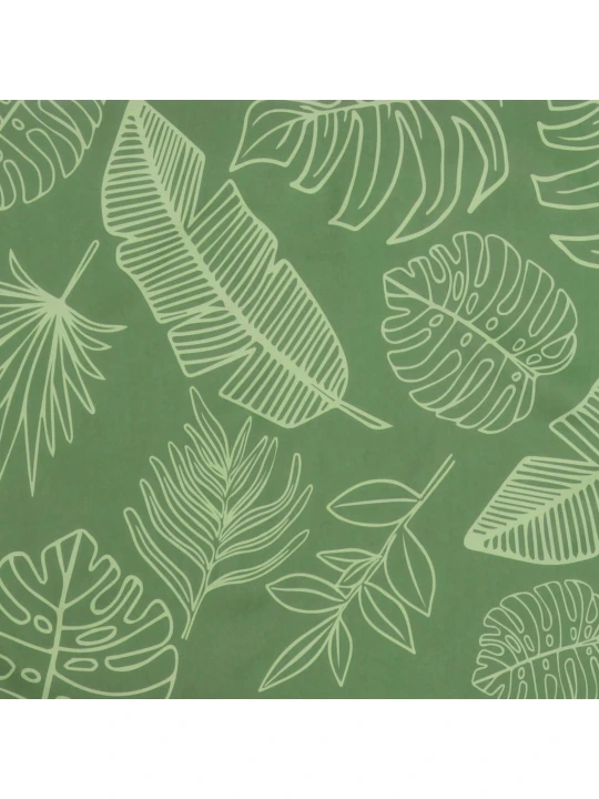 Poduška na palety vzor listů 80 x 40 x 12 cm textil