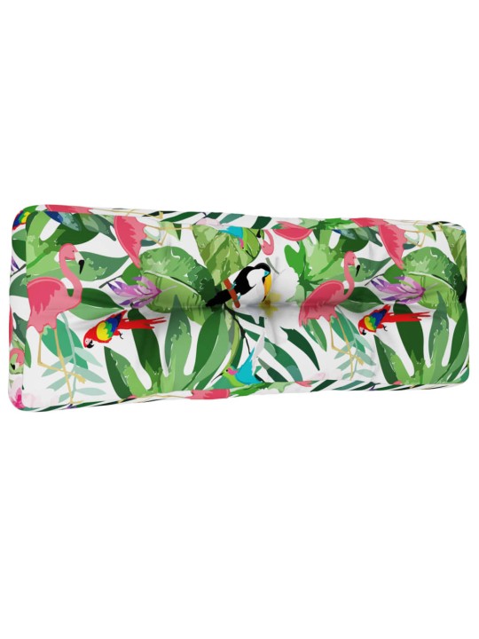 Poduška na palety vícebarevná 120 x 40 x 12 cm textil