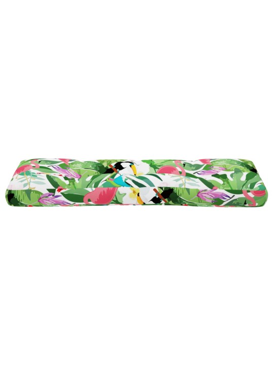 Poduška na palety vícebarevná 120 x 40 x 12 cm textil