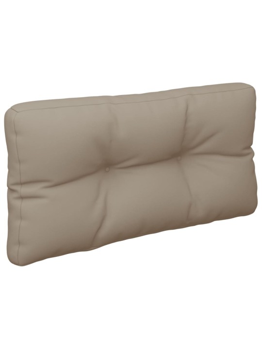 Podušky na palety 2 ks taupe textil