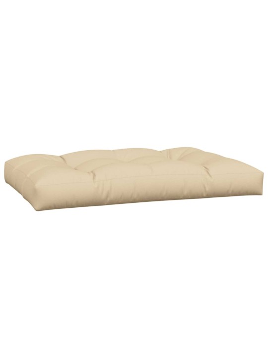 Podušky na palety 2 ks béžové textil