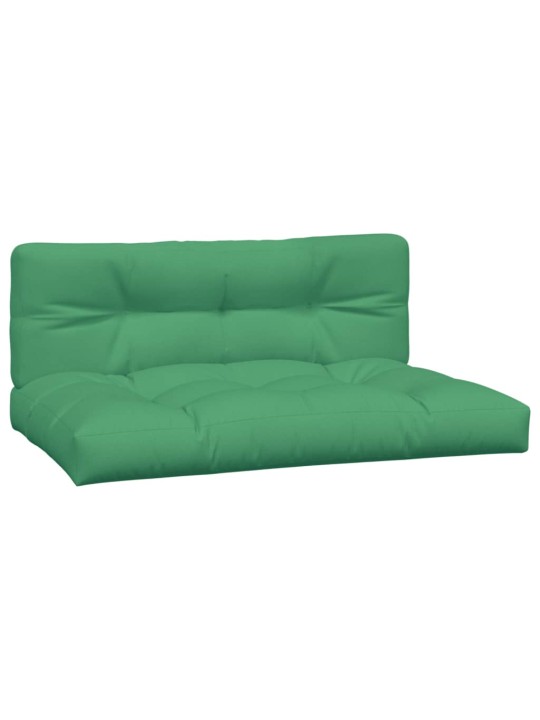 Podušky na palety 2 ks zelené textil