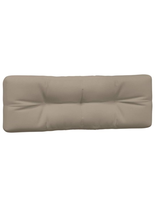 Podušky na palety 2 ks taupe textil