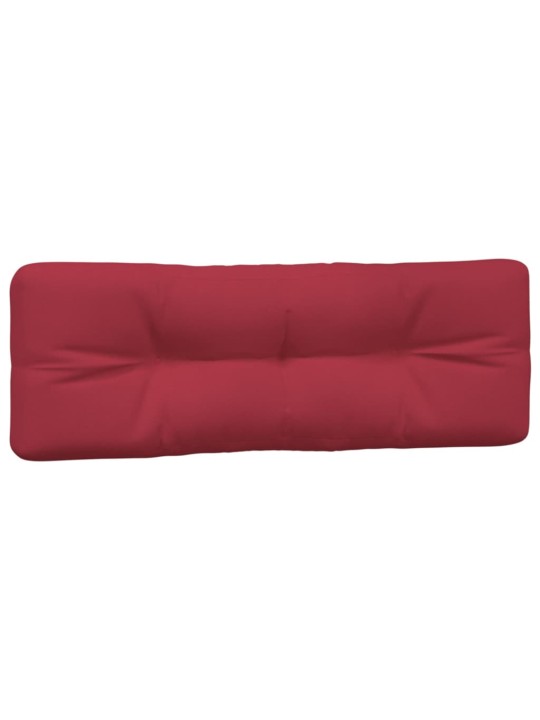 Podušky na palety 2 ks vínové textil