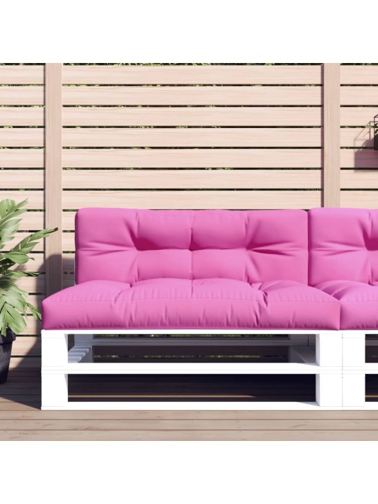 Podušky na palety 2 ks růžové textil