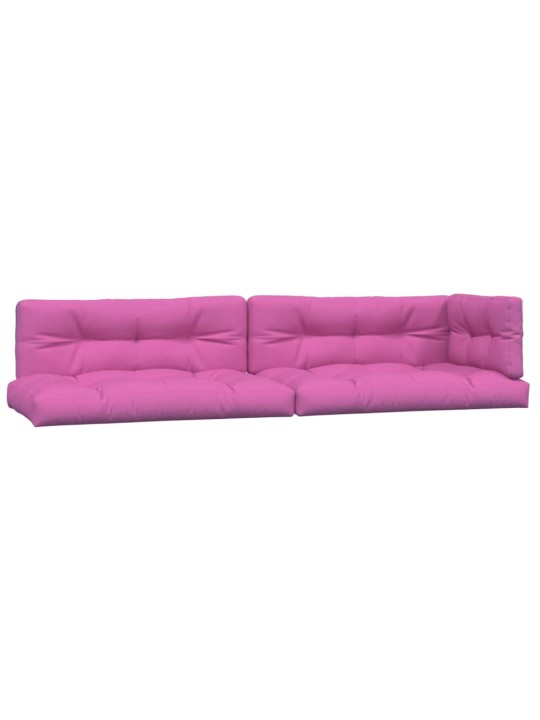 Podušky na palety 5 ks růžové textil