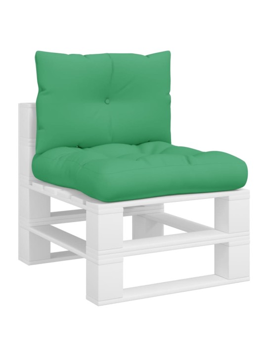 Podušky na palety 2 ks zelené textil