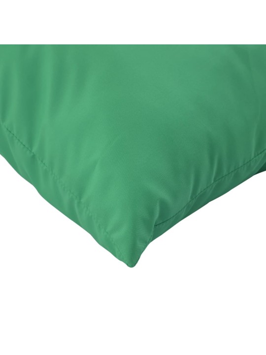 Podušky na palety 2 ks zelené textil