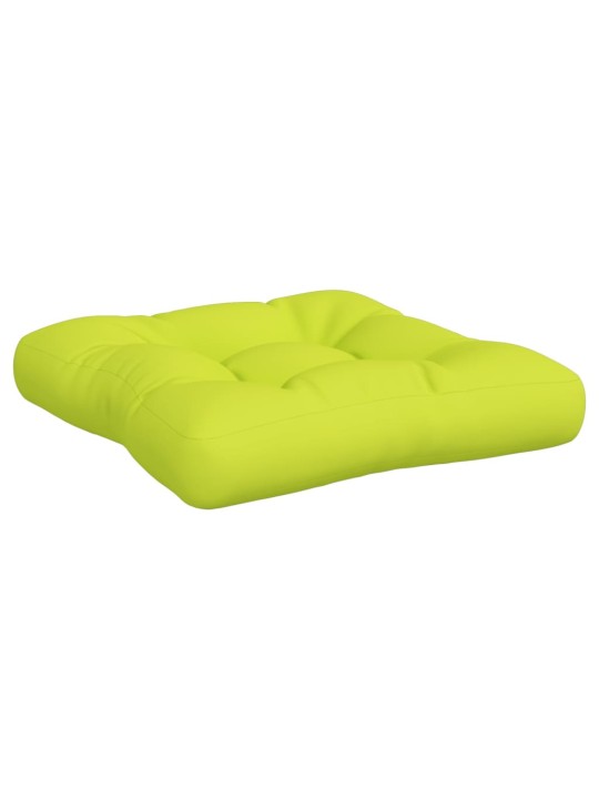 Podušky na palety 2 ks jasně zelené textil