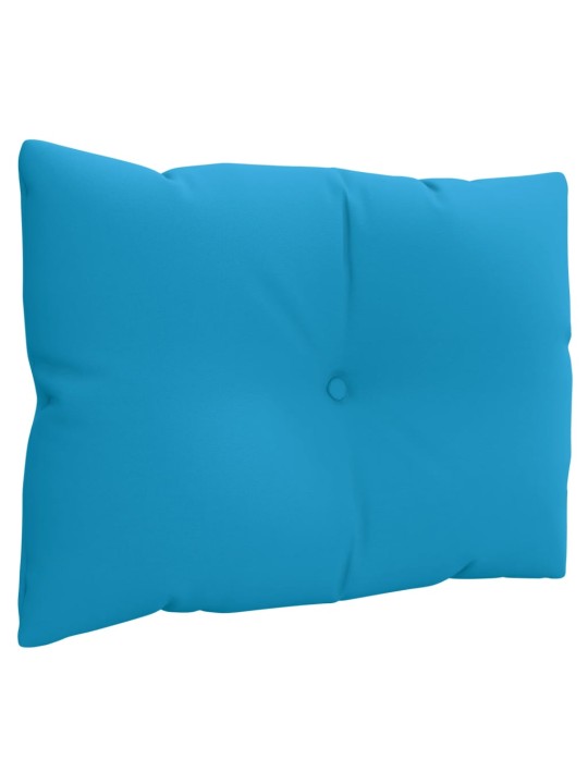 Podušky na palety 3 ks modré textil