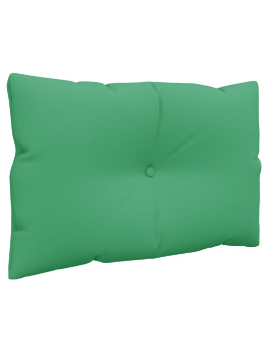 Podušky na palety 3 ks zelené textil