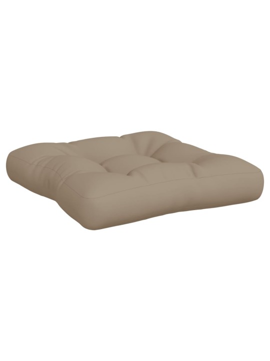 Podušky na palety 3 ks taupe textil