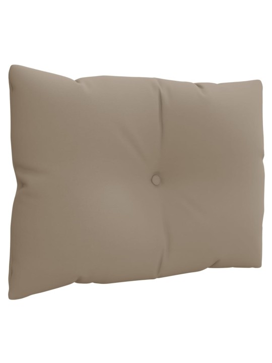 Podušky na palety 3 ks taupe textil