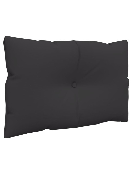 Podušky na palety 3 ks černé textil