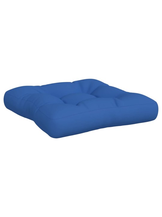 Podušky na palety 3 ks královsky modré textil