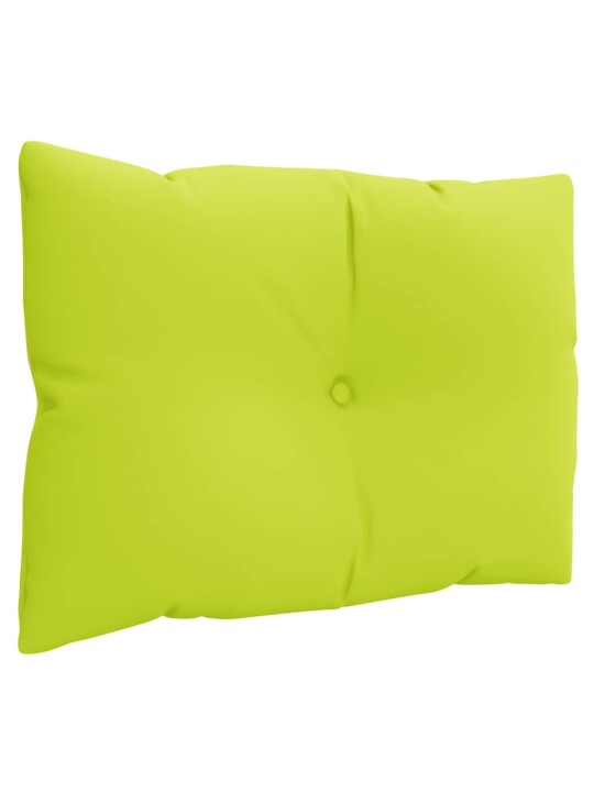 Podušky na palety 3 ks jasně zelené textil